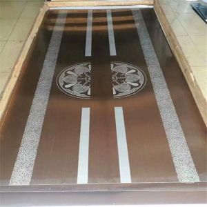 Buy cheap Etching 316l Stainless Steel Mirror Sheet from wholesalers