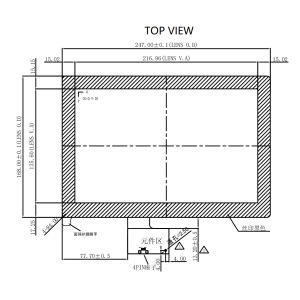 Buy cheap POS G+G 10.1 Inch Projected Capacitive Touch Panel from wholesalers