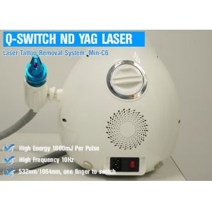 Buy cheap 1064nm ND YAG Laser Machine Q Switched , Tattoo Laser Removal Equipment from wholesalers