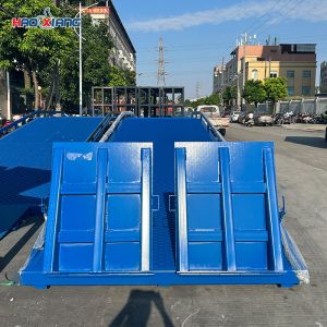 Buy cheap 10ton Portable Dock Ramp Portable Steel Yard Ramps For Forklifts from wholesalers