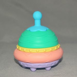 Buy cheap Customizable Children'S Educational Toy Hamburger Silicone Stacking Toy from wholesalers