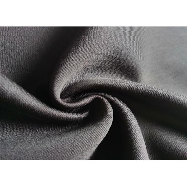 Plain Dyed 92% Polyester 8% Spandex Scuba Knit Fabric