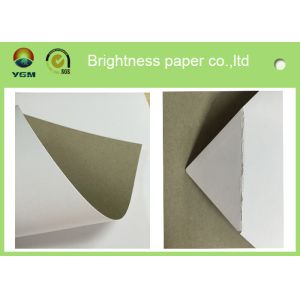 Buy cheap White Backing Large Paper Board , Solid Bleached Sulfate Paperboard Antistatic from wholesalers