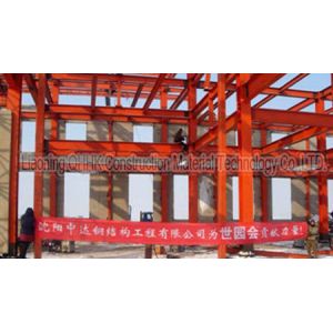 Q235 Q345 Heavy Prefabricated Steel Structures for Workshop / Warehouse