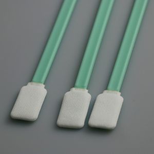 Buy cheap Double Knitted Rectangle Polyester TOC Swab Sampling Validation Swab from wholesalers