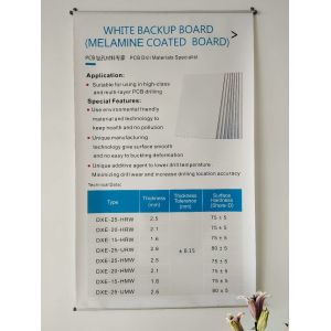Buy cheap Recombined PCB Drilling Backup Board Melamine White Panel from wholesalers