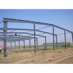 5m Bay Prefabricated Steel Structure Warehouse Building High Fire Resistance