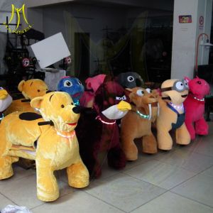 Hansel plush animal electric scooter australia kiddie ride on animal robot for