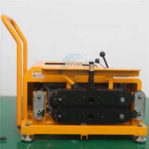 Fiber Optic Duct Rod Pusher 1.5m/S , Cable Pulling Machine 45mm Crawler Type