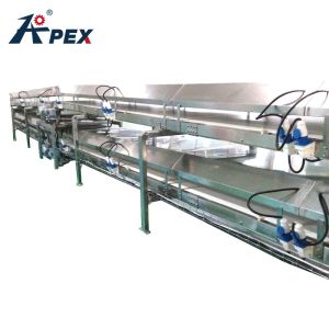 Buy cheap Stainless Steel Belt Conveyor System Automatic Food Grade Cooling Conveyor from wholesalers