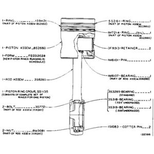 Buy cheap 5S1135 Ring Group Piston Cylinder Liner 114-9306 Engine 5S-1135 Ring 1149306 Piston from wholesalers