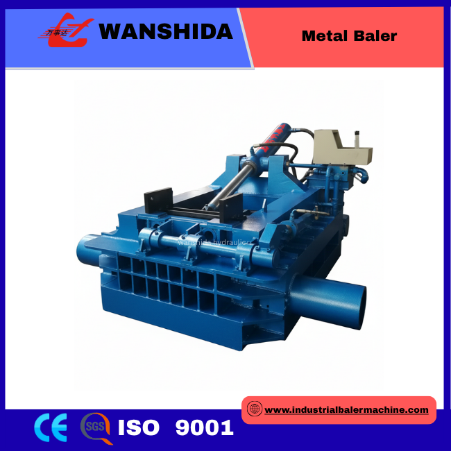 Buy cheap Wanshida Hydraulic Metal Baler High-Performance Scrap Compaction Solution from wholesalers