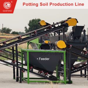 Buy cheap Automated Potting Soil Production Line for Evenly Mixed Growing Media from wholesalers