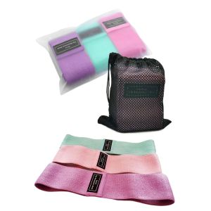 Buy cheap 8cm Width 50lbs Workout Fabric Resistance Bands Textile BSCI from wholesalers