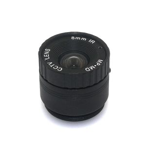 Buy cheap Metal Glass Fixed Iris 40degree 8mm Manual Focus CS Lens from wholesalers