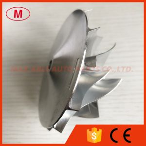 Buy cheap T04S 448048-0003E 56.60/76.07mm 6+6 blades high performance turbo Billet/milling/aluminum 2628 compressor wheel from wholesalers