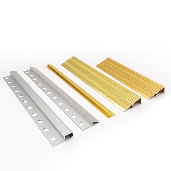 Quality Anodised Aluminum Tile Trim 1mm Thickness Triangle Alu 6063 Material for sale