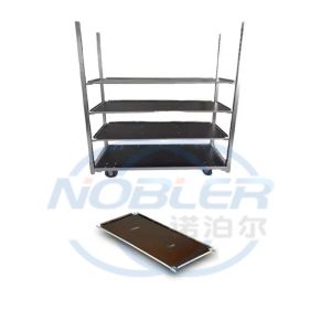 Buy cheap Strong Load Capacity Cc Danish Trolleys Pp Caster Waterproof from wholesalers