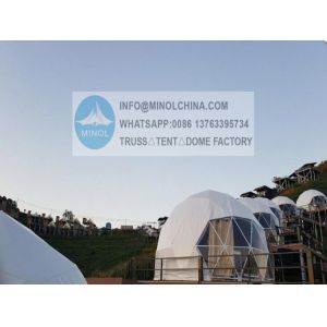 Buy cheap HotDIP Galvanized Geo Tent Dome With Heat Proof Aluminium Layer from wholesalers