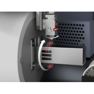 Industry Tube Laser Cutting Machine 6M With MAX Raycus Laser Source