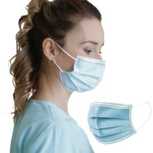 Buy cheap Personal Safety Disposable Mouth Mask 3 Layer Non Woven Earloop Procedure Masks from wholesalers