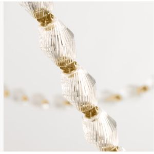 Buy cheap Modern Custom Chandelier With Brass Glass , Modern Crystal Chandelier from wholesalers