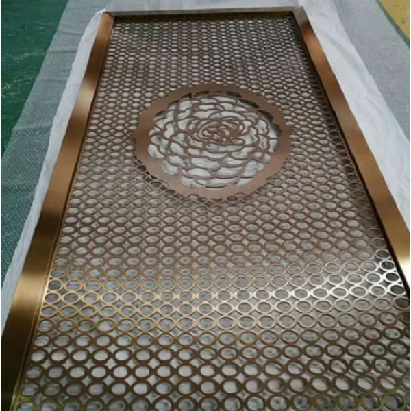 Chinese style metal folding room dividers partitions screen portable