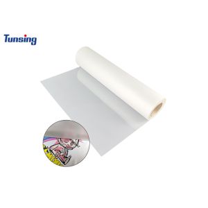Buy cheap Peel Instantly Bright Double Side For Heat Transfer DTF transfer Film 0.075mm*600mm*100m/roll from wholesalers
