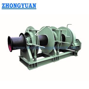 Buy cheap Electric Hydraulic Mooring Winch Double Drum Single Warping End from wholesalers