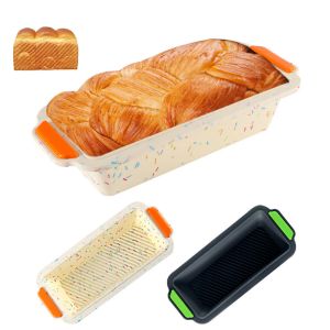 Buy cheap Non Stick Silicone Toast Baking Mould With Anti Slip Handle from wholesalers
