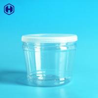Buy cheap Thin Wall Food Grade Plastic Containers Round Plastic Screw Top Jars product