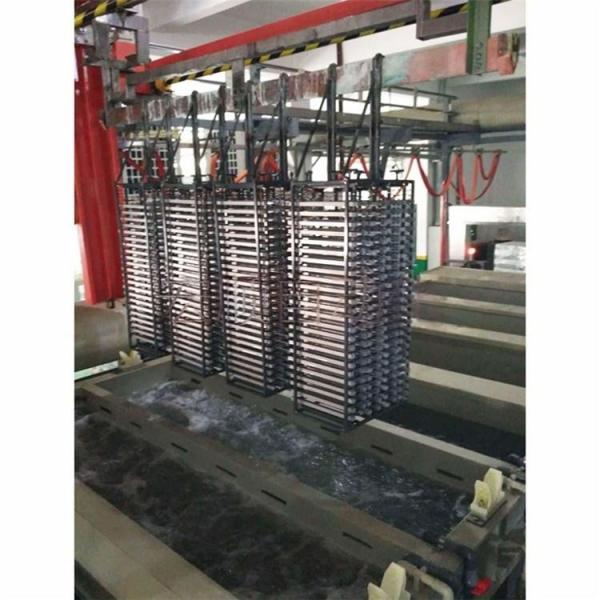 Quality Decorative Automated Anodizing Line Hard Anodizing Equipment Customization With Dyeing System for sale