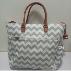 Buy cheap Canvas Polyester Cotton Mummy Diaper Bag With Adjustable Stroller Strap from wholesalers