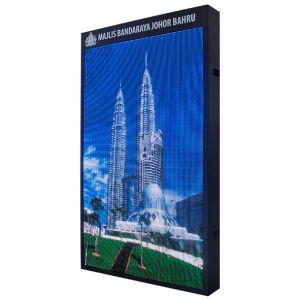 Buy cheap P4/P5/P6 Municipal Roadside Street Light Pole LED Display Advertising with 110kg Load from wholesalers