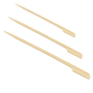 50pcs Extra Long Paddle Bamboo 6 Inch Skewers In Bulk
