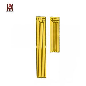 Buy cheap 9*37mm Polyimide Ultra-thin Flexible Bendable Electric Film Heater from wholesalers