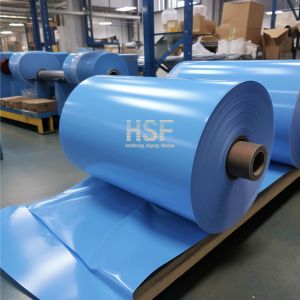 Buy cheap RoHS Translucent Blue Cast Polypropylene Silicone Coated Release Film from wholesalers