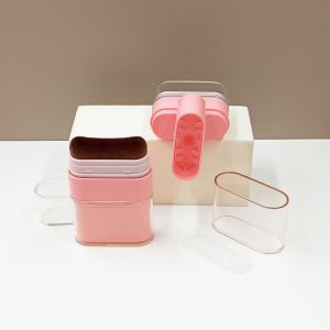 China New Design 10G Plastic Empty Deodorant Stick With Brush Customized Container on sale