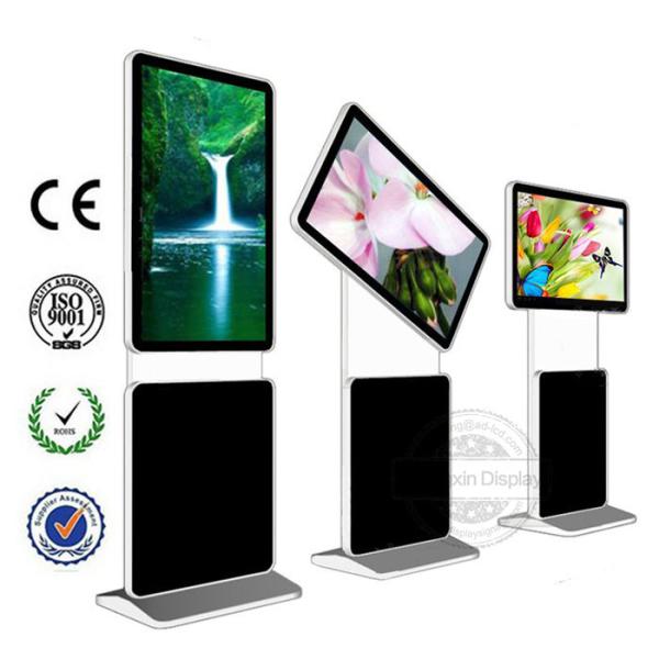 43inch 360 Degree Rotating LCD Digital Signage Floor Stand LCD Touch Screen for