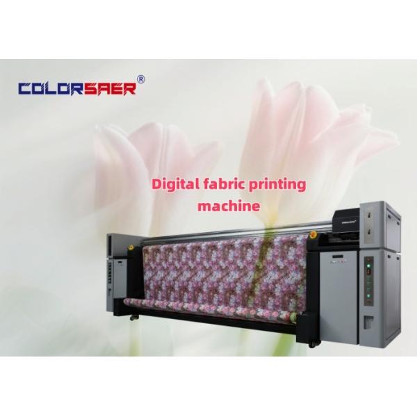 Buy cheap 3.2m Digital Fabric Printer with Heater - CMYK Sublimation Ink from wholesalers