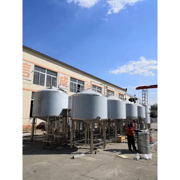 Buy cheap 4000 L Two Lines Large Brewery Beer Brewing Equipment Beer Mash System from wholesalers