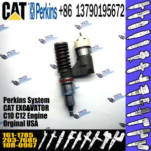 China 0R-4987 common rail excavator fuel injector for CAT C10 C12 engine injector 0R-4987 161-1785 on sale