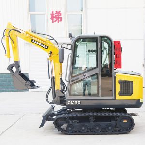 Buy cheap Diesel Engine Orchard Digging Trenches 3ton Customized Mini Garden Excavator from wholesalers