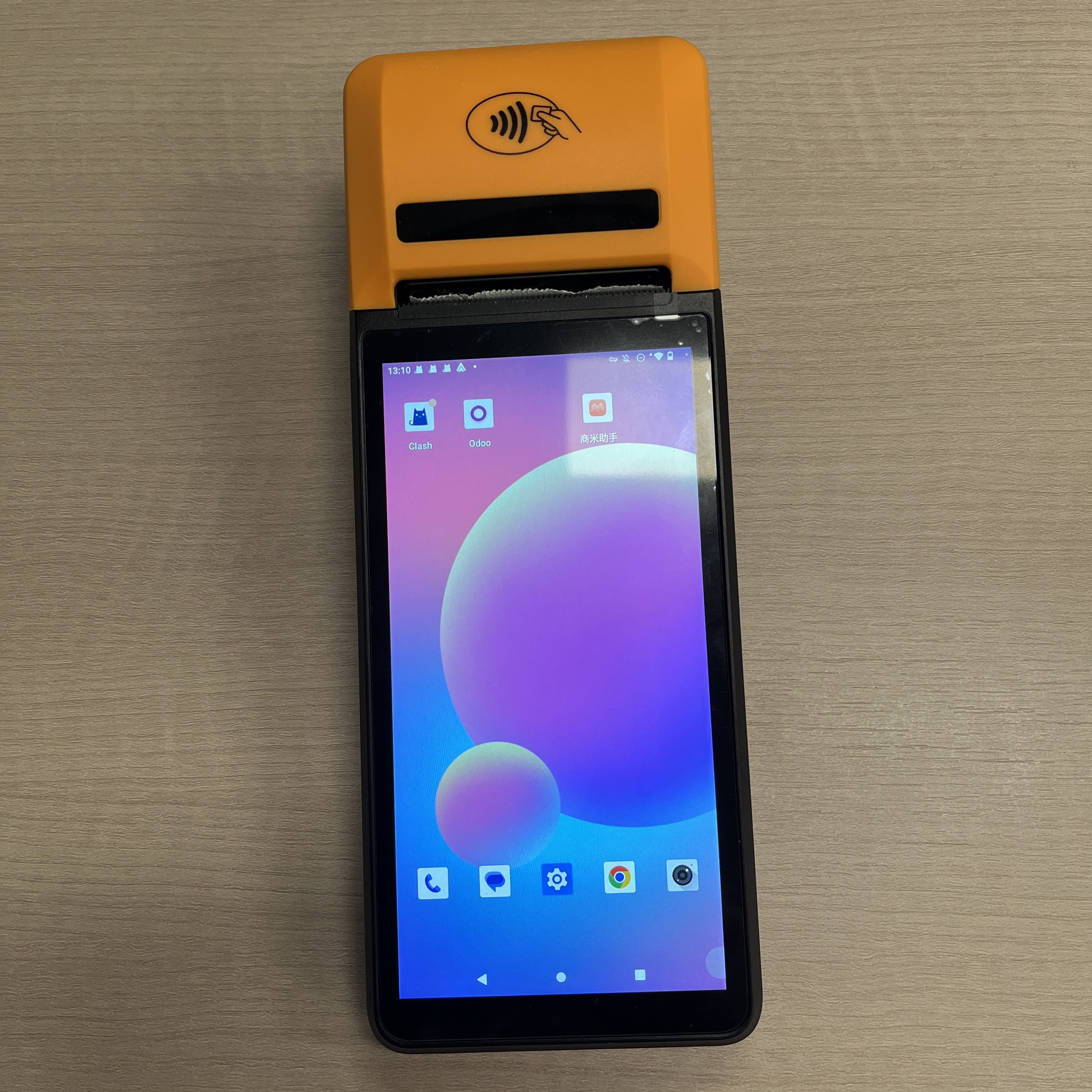Buy cheap Orange Android12/13 Handheld Pos Touchscreen Five Point Capacitive from wholesalers
