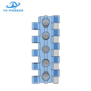 Buy cheap 85mm Width Conveyor Modular Belt With Brush For Material Handling And Cleaning from wholesalers