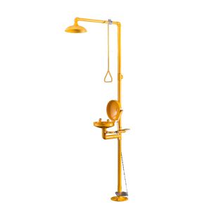 Buy cheap Adjustable Flow Emergency Shower And Eyewash SS 304 With Linkage Cover from wholesalers