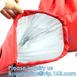 Buy cheap Canvas Cotton Fabric Reusable Package, LUNCH POUCH, Drawstring, Insulated Bento product