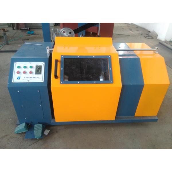 AC 22KW Motor Wire Take Up Machine Triangle Belts Transmission Pneumatic Disc