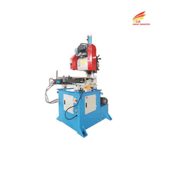 Hydraulic pipe cutting machines stainless steel pipe making metal tube pipe semi