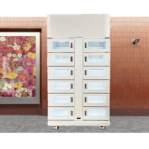 Buy cheap Fresh Food Smart Cooling Refrigerated Locker For Supermarket Online Sales from wholesalers